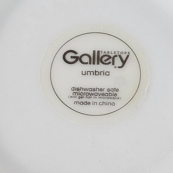 Set Of 4 Tabletops Gallery Umbria White Bowls Dishwasher Microwave Safe - Picture 6 of 12